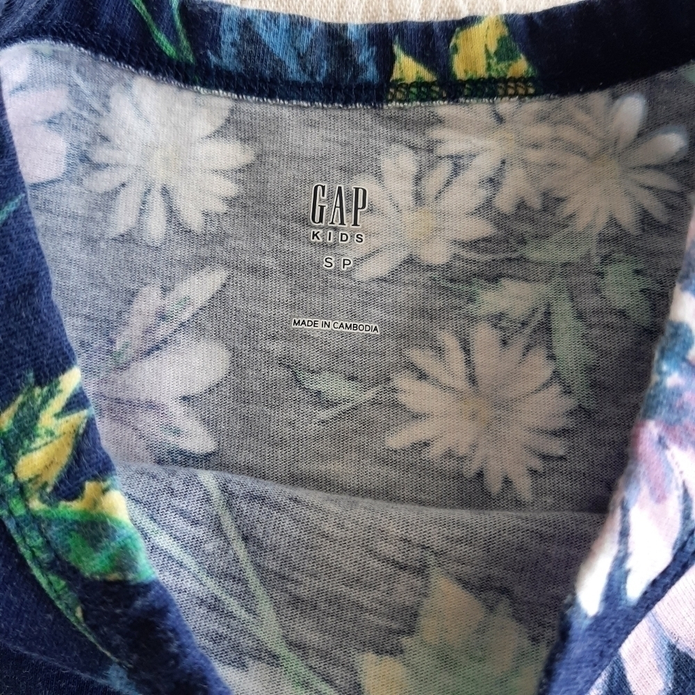 Gap Kids Blue Floral Dress size S - Picture 5 of 6